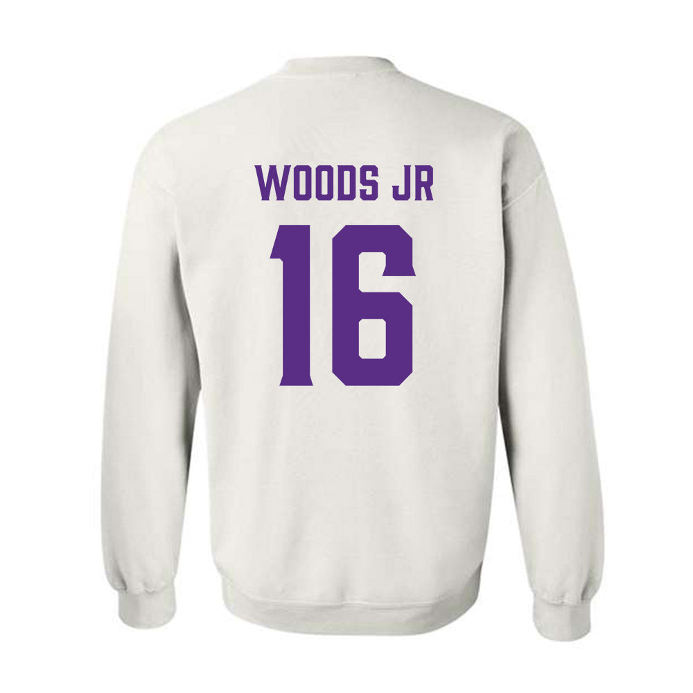 Furman - NCAA Football : Michael Woods Jr - Classic Fashion Shersey Crewneck Sweatshirt-1