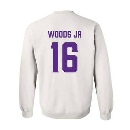 Furman - NCAA Football : Michael Woods Jr - Classic Fashion Shersey Crewneck Sweatshirt-1
