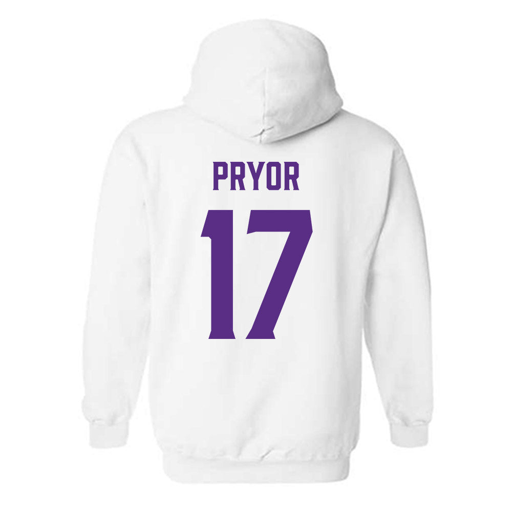 Furman - NCAA Football : Jackson Pryor - Classic Fashion Shersey Hooded Sweatshirt-1