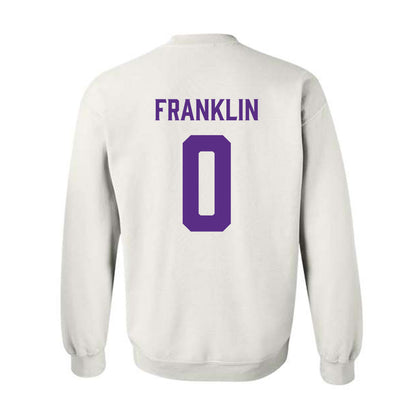 Furman - NCAA Men's Basketball : Abijah Franklin - Classic Fashion Shersey Crewneck Sweatshirt-1