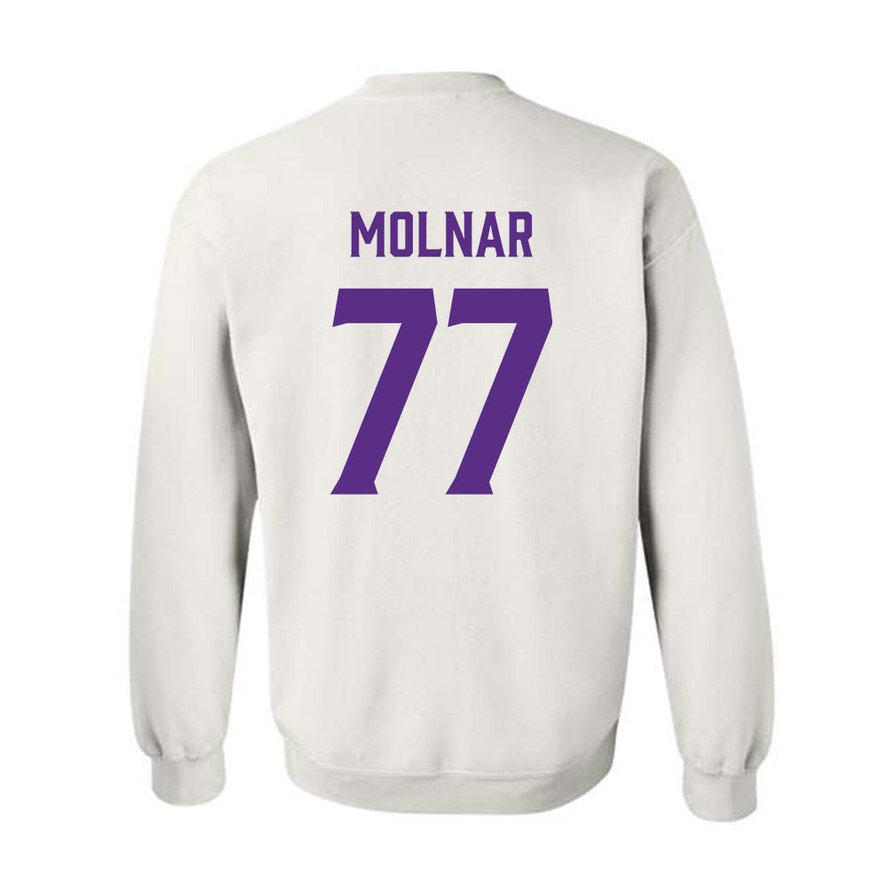 Furman - NCAA Men's Basketball : Davis Molnar - Classic Fashion Shersey Crewneck Sweatshirt-1