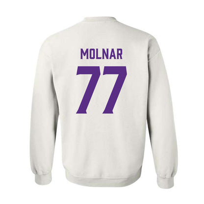 Furman - NCAA Men's Basketball : Davis Molnar - Classic Fashion Shersey Crewneck Sweatshirt-1
