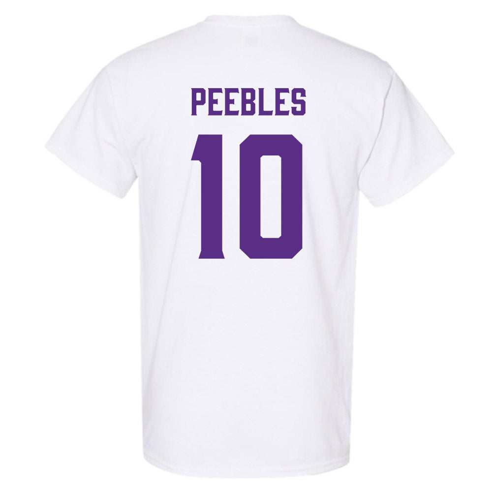 Furman - NCAA Football : Braylon Peebles - Classic Fashion Shersey T-Shirt-1