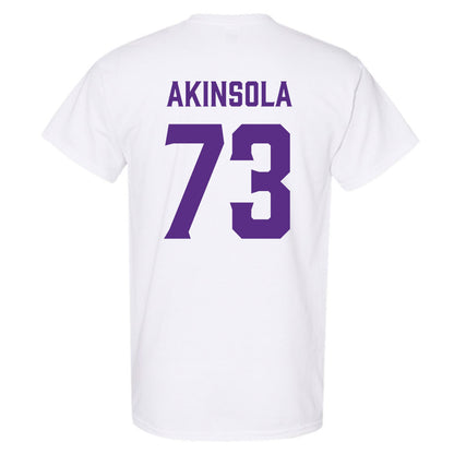 Furman - NCAA Football : Noah Akinsola - Classic Fashion Shersey T-Shirt-1