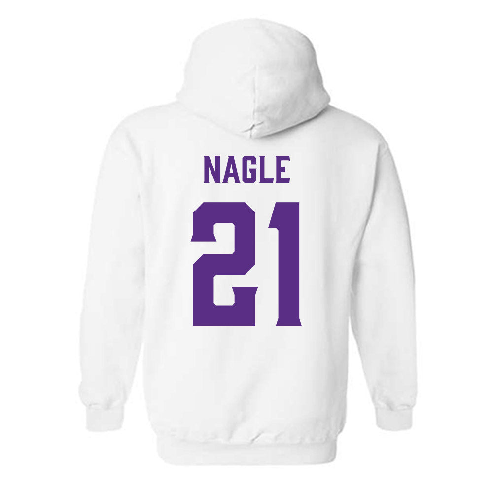 Furman - NCAA Women's Soccer : Marlie Nagle - Classic Fashion Shersey Hooded Sweatshirt-1