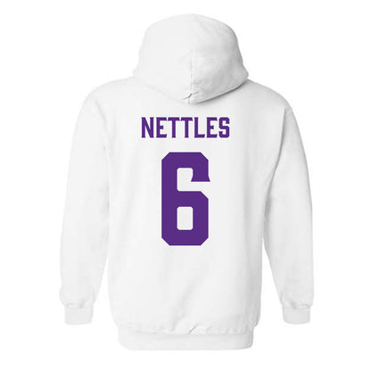 Furman - NCAA Football : CJ Nettles - Classic Fashion Shersey Hooded Sweatshirt-1