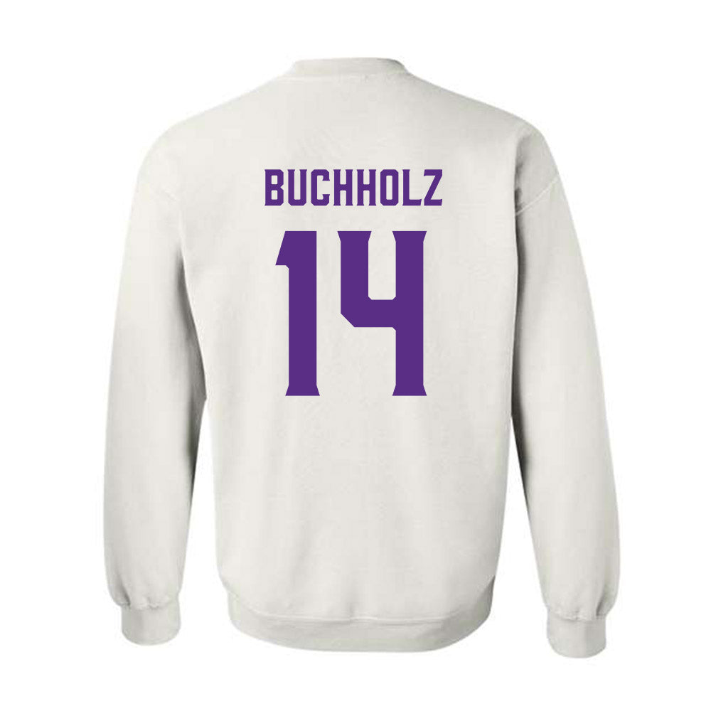 Furman - NCAA Women's Volleyball : Rebekah Buchholz - Classic Fashion Shersey Crewneck Sweatshirt-1