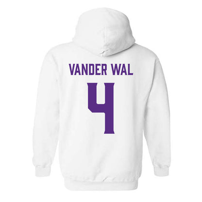 Furman - NCAA Men's Basketball : Ben Vander Wal - Classic Fashion Shersey Hooded Sweatshirt-1