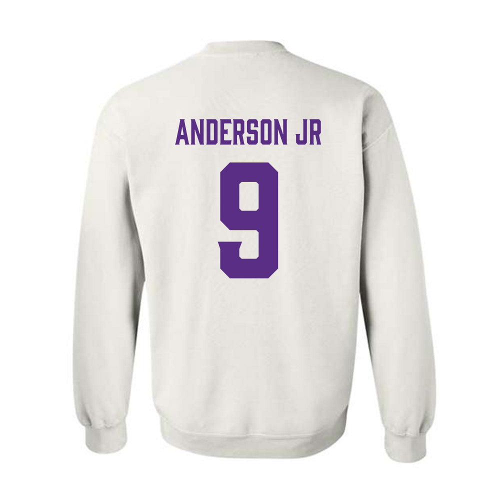 Furman - NCAA Football : Wayne Anderson Jr - Classic Fashion Shersey Crewneck Sweatshirt-1