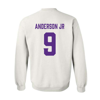 Furman - NCAA Football : Wayne Anderson Jr - Classic Fashion Shersey Crewneck Sweatshirt-1