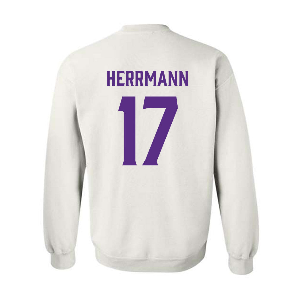 Furman - NCAA Women's Soccer : Ellie Herrmann - Classic Fashion Shersey Crewneck Sweatshirt-1