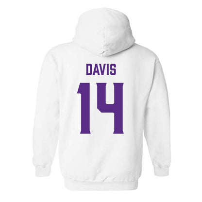 Furman - NCAA Football : Isaiah Davis - Classic Fashion Shersey Hooded Sweatshirt-1