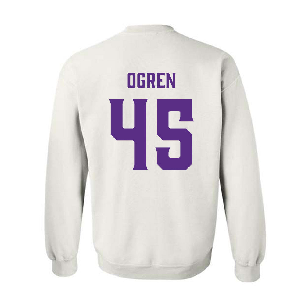 Furman - NCAA Women's Lacrosse : Juliette Ogren - Classic Fashion Shersey Crewneck Sweatshirt-1