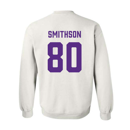 Furman - NCAA Football : Gram Smithson - Classic Fashion Shersey Crewneck Sweatshirt-1