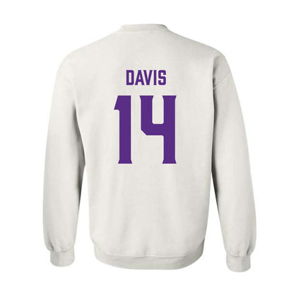 Furman - NCAA Football : Isaiah Davis - Classic Fashion Shersey Crewneck Sweatshirt-1