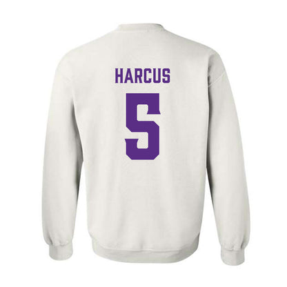 Furman - NCAA Women's Lacrosse : Sophia Harcus - Classic Fashion Shersey Crewneck Sweatshirt-1
