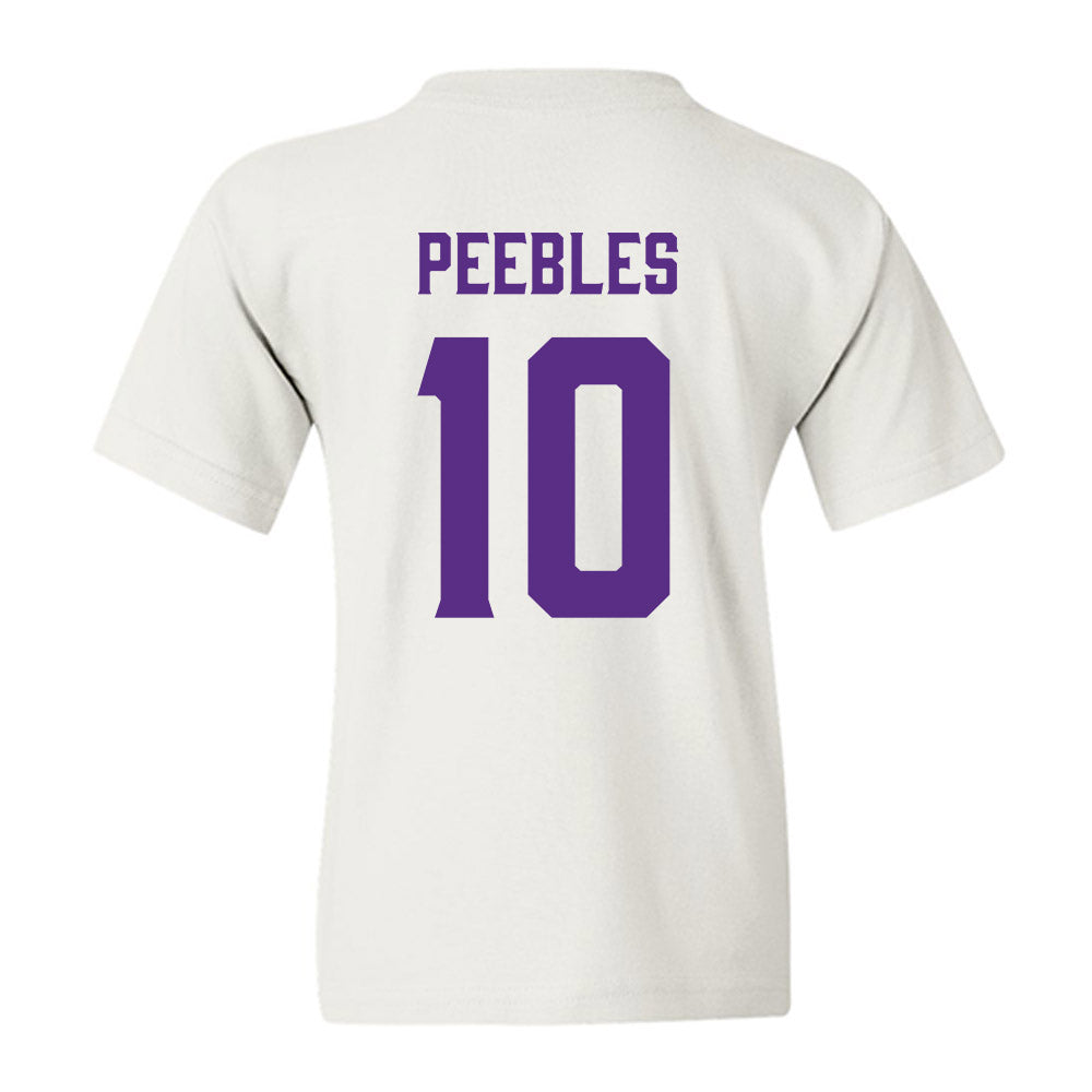 Furman - NCAA Football : Braylon Peebles - Classic Fashion Shersey Youth T-Shirt-1