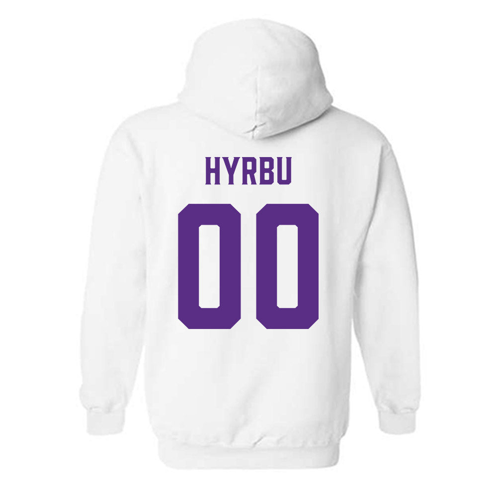 Furman - NCAA Football : Tim Hyrbu - Classic Fashion Shersey Hooded Sweatshirt-1
