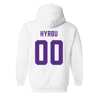 Furman - NCAA Football : Tim Hyrbu - Classic Fashion Shersey Hooded Sweatshirt-1
