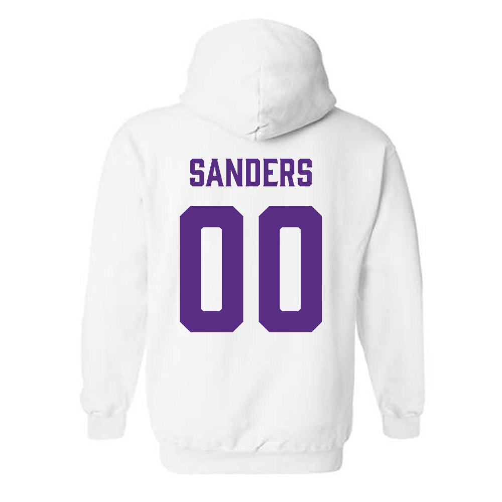 Furman - NCAA Football : Cooper Sanders - Classic Fashion Shersey Hooded Sweatshirt-1