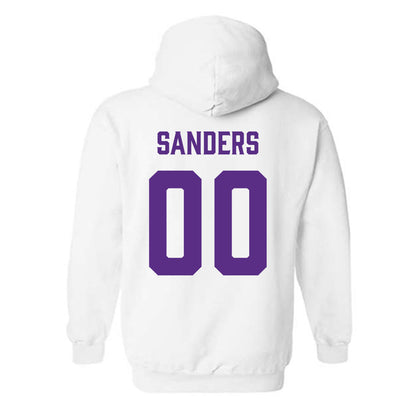Furman - NCAA Football : Cooper Sanders - Classic Fashion Shersey Hooded Sweatshirt-1