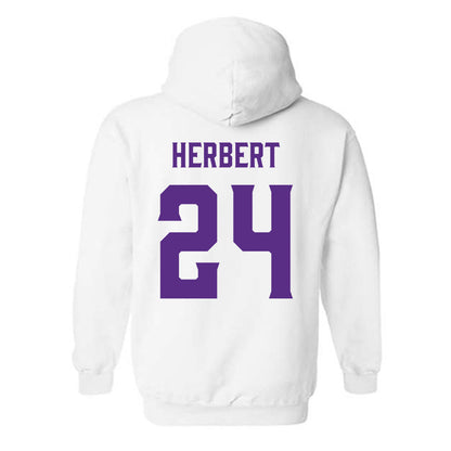 Furman - NCAA Football : Raleigh Herbert - Classic Fashion Shersey Hooded Sweatshirt-1