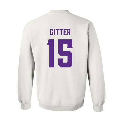 Furman - NCAA Football : Gray Gitter - Classic Fashion Shersey Crewneck Sweatshirt-1