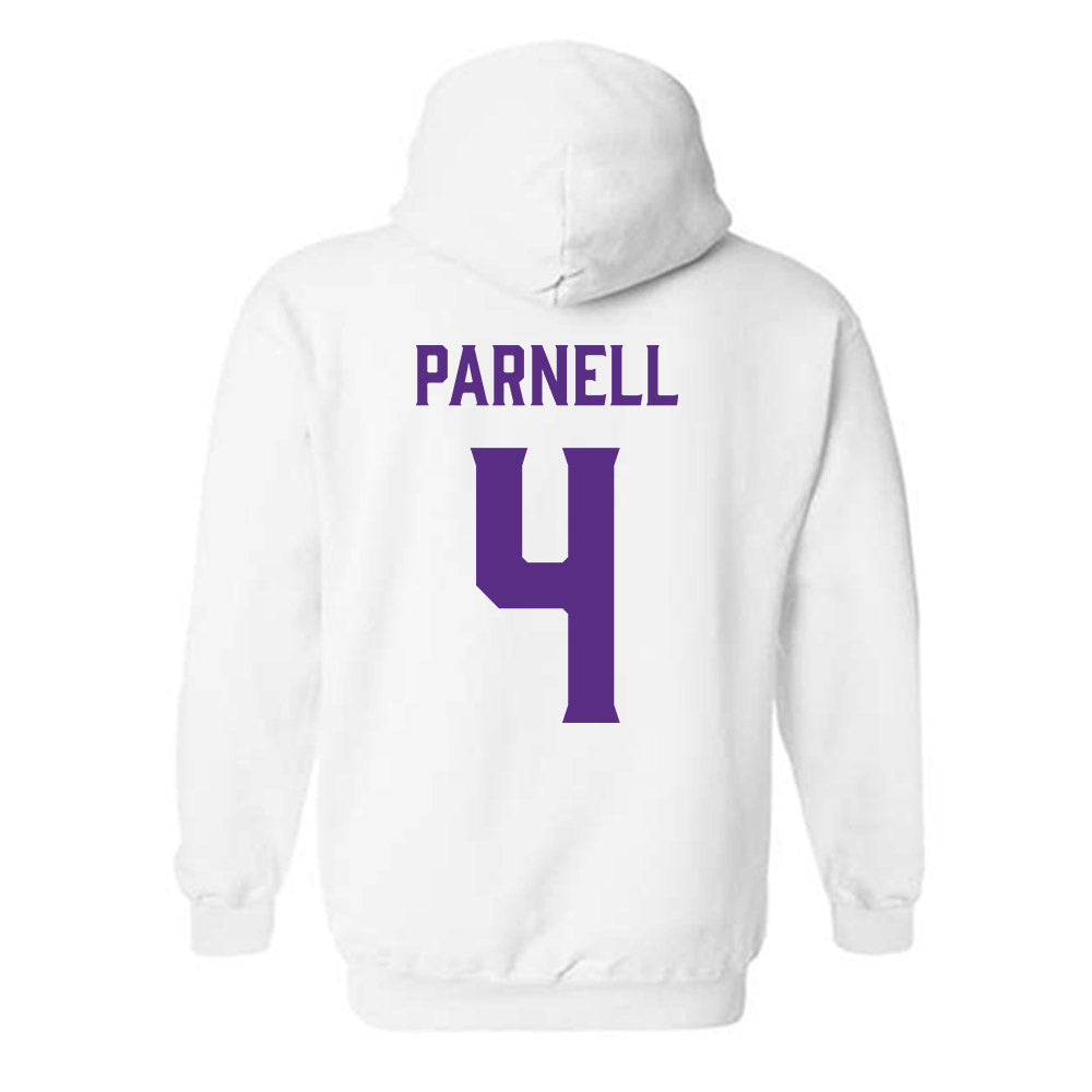 Furman - NCAA Women's Basketball : Kyraha Parnell - Classic Fashion Shersey Hooded Sweatshirt-1