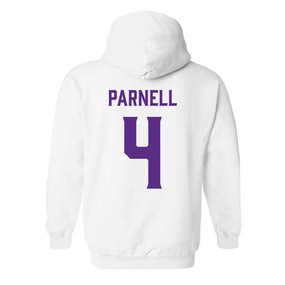 Furman - NCAA Women's Basketball : Kyraha Parnell - Classic Fashion Shersey Hooded Sweatshirt-1