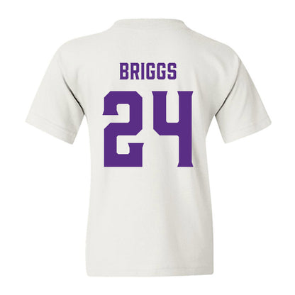 Furman - NCAA Women's Basketball : Emma Briggs - Classic Fashion Shersey Youth T-Shirt-1