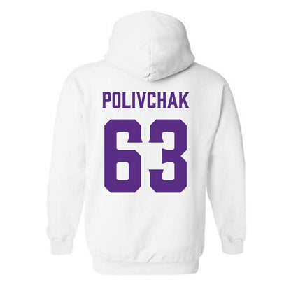 Furman - NCAA Football : Chase Polivchak - Classic Fashion Shersey Hooded Sweatshirt-1