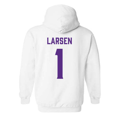 Furman - NCAA Women's Lacrosse : Cassie Larsen - Classic Fashion Shersey Hooded Sweatshirt-1