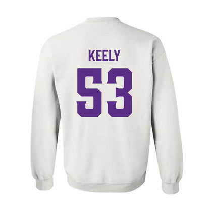 Furman - NCAA Football : Mason Keely - Classic Fashion Shersey Crewneck Sweatshirt-1