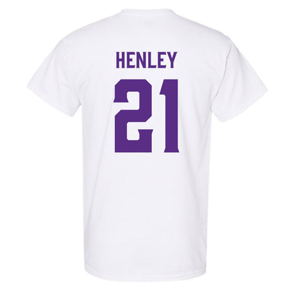 Furman - NCAA Women's Basketball : Niveya Henley - Classic Fashion Shersey T-Shirt-1