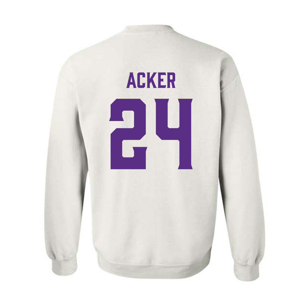 Furman - NCAA Women's Basketball : Jaelyn Acker - Classic Fashion Shersey Crewneck Sweatshirt-1