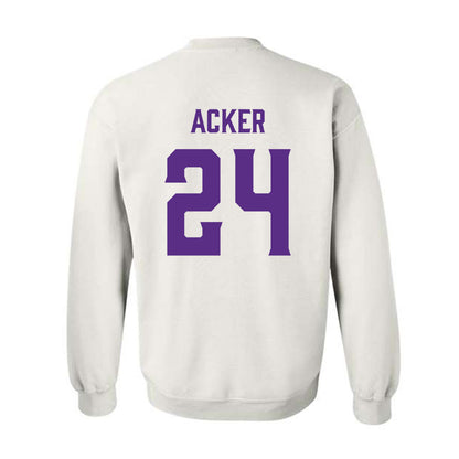 Furman - NCAA Women's Basketball : Jaelyn Acker - Classic Fashion Shersey Crewneck Sweatshirt-1