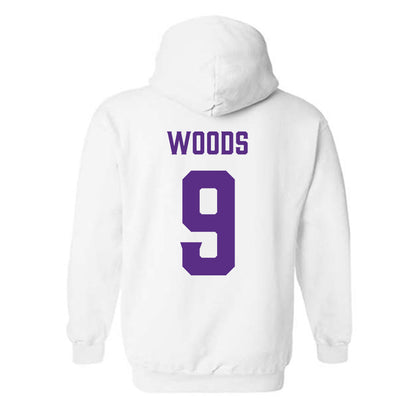 Furman - NCAA Women's Volleyball : Campbell Woods - Classic Fashion Shersey Hooded Sweatshirt-1