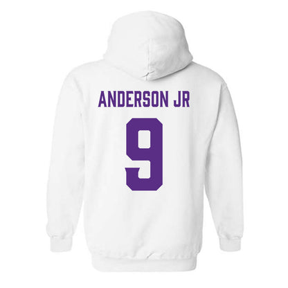 Furman - NCAA Football : Wayne Anderson Jr - Classic Fashion Shersey Hooded Sweatshirt-1