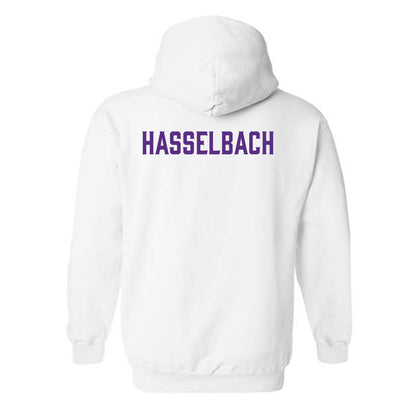 Furman - NCAA Women's Golf : Olivia Hasselbach - Classic Fashion Shersey Hooded Sweatshirt-1