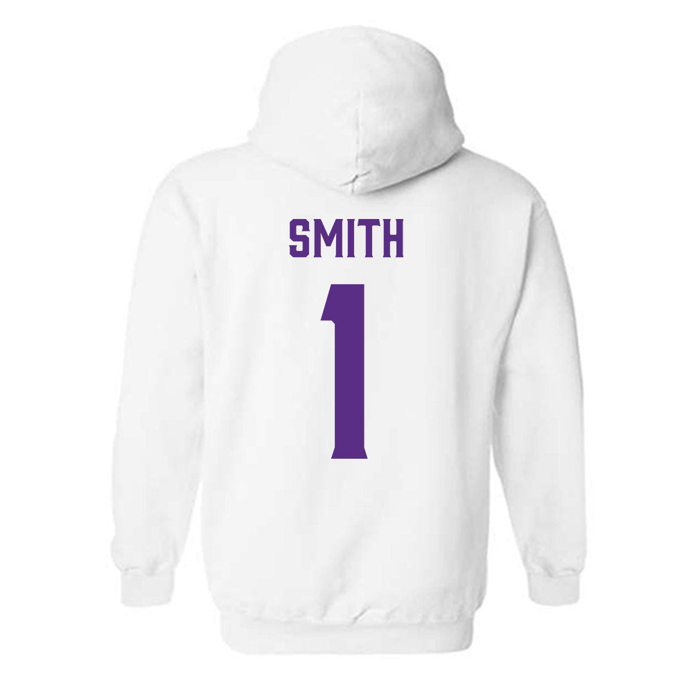 Furman - NCAA Football : Trey Smith - Classic Fashion Shersey Hooded Sweatshirt-1