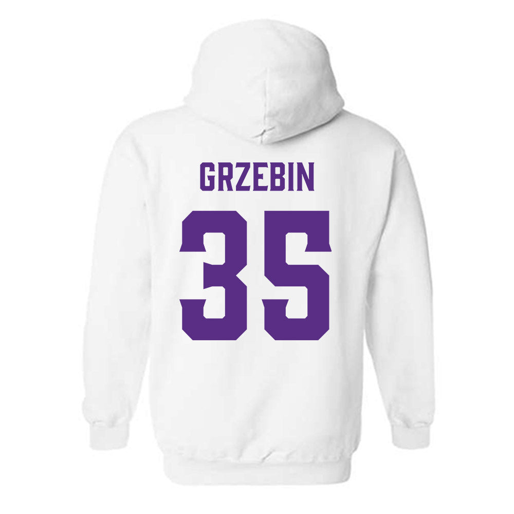 Furman - NCAA Football : Emmett Grzebin - Classic Fashion Shersey Hooded Sweatshirt-1