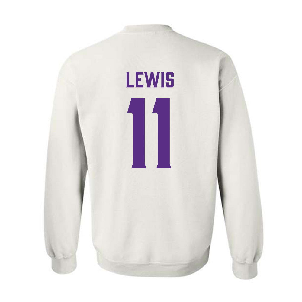 Furman - NCAA Men's Basketball : Gunnar Lewis - Classic Fashion Shersey Crewneck Sweatshirt-1
