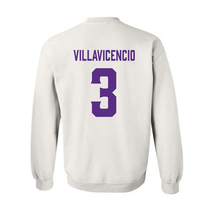 Furman - NCAA Men's Soccer : David Villavicencio - Classic Fashion Shersey Crewneck Sweatshirt-1