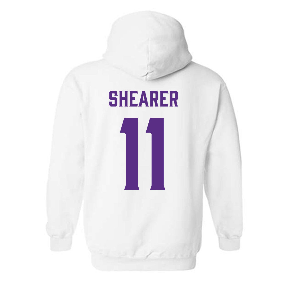 Furman - NCAA Women's Lacrosse : Abby Shearer - Classic Fashion Shersey Hooded Sweatshirt-1