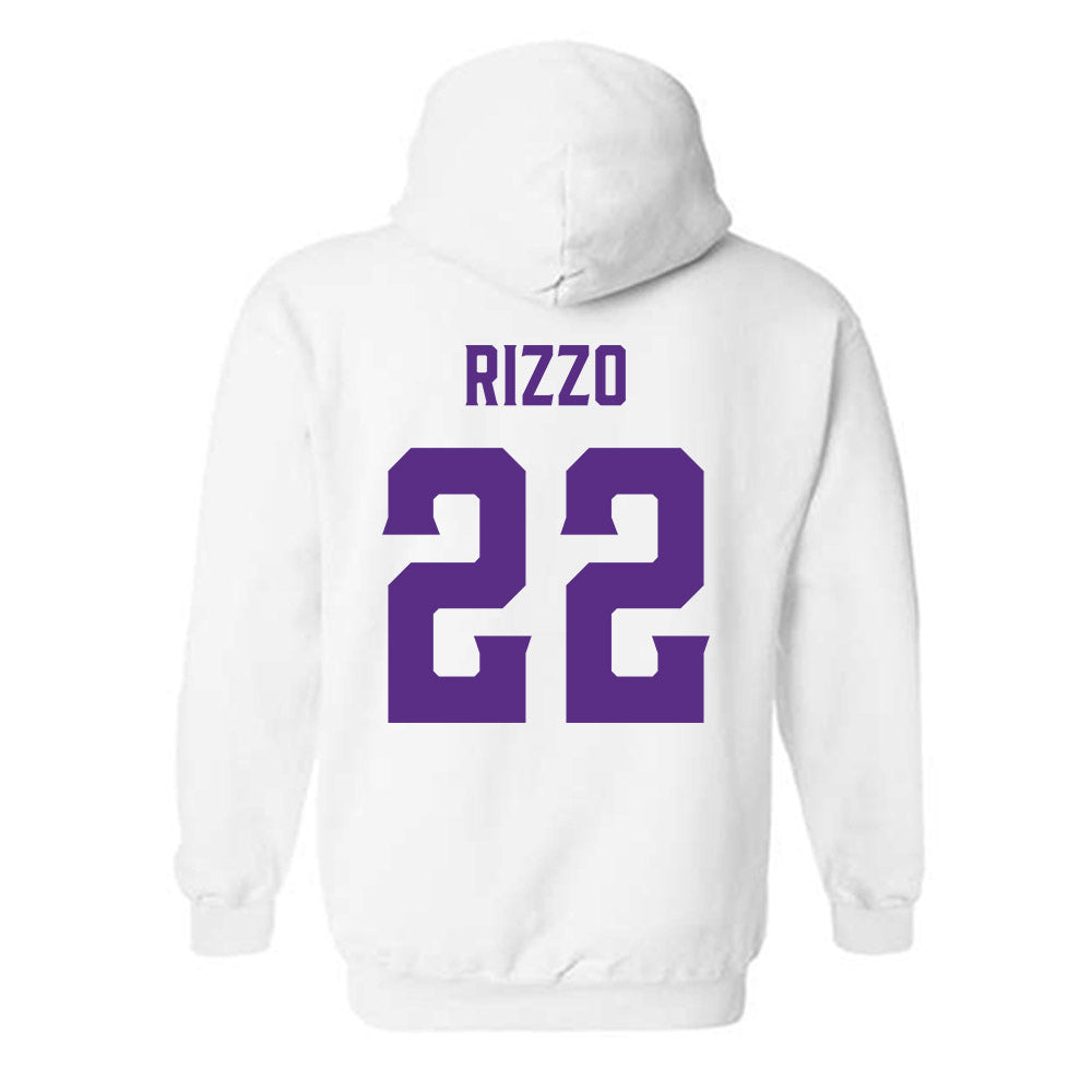 Furman - NCAA Men's Soccer : Gianluca Rizzo - Classic Fashion Shersey Hooded Sweatshirt-1