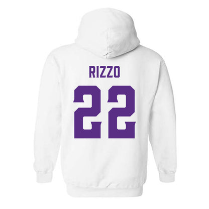 Furman - NCAA Men's Soccer : Gianluca Rizzo - Classic Fashion Shersey Hooded Sweatshirt-1