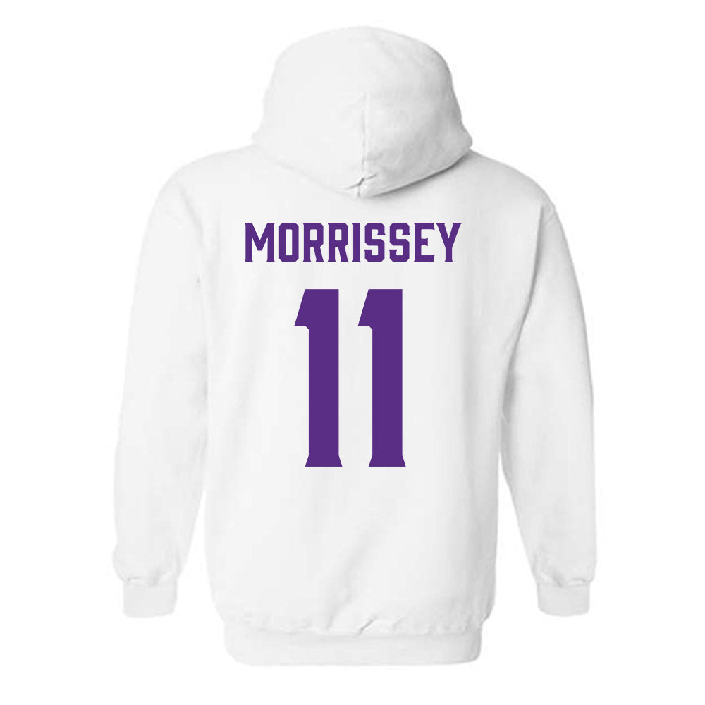 Furman - NCAA Women's Volleyball : Quinn Morrissey - Classic Fashion Shersey Hooded Sweatshirt-1