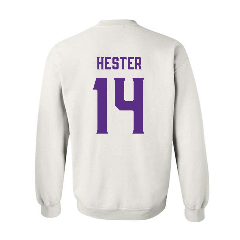 Furman - NCAA Women's Lacrosse : Reynolds Hester - Classic Fashion Shersey Crewneck Sweatshirt-1