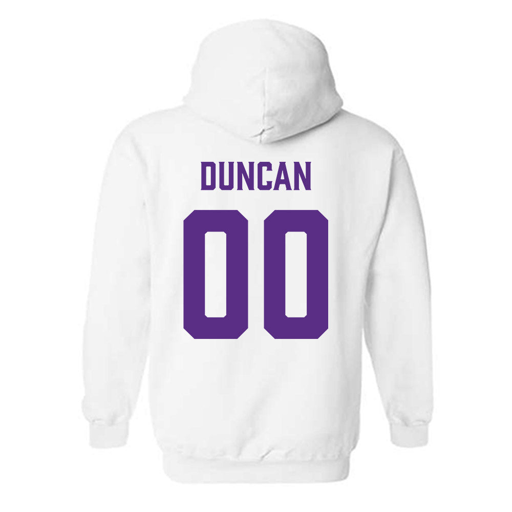 Furman - NCAA Football : Jay Duncan - Classic Fashion Shersey Hooded Sweatshirt-1