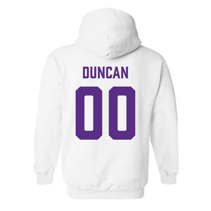 Furman - NCAA Football : Jay Duncan - Classic Fashion Shersey Hooded Sweatshirt-1